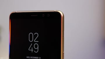 Fotos reales del Samsung Galaxy A8 y A8 Plus con pantalla infinita