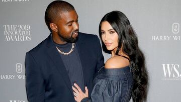 Kanye West y Kim Kardashian West en los 'Innovator Awards' en el MOMA, New York. Noviembre 06, 2019.