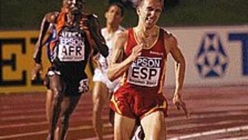 <B>APOTEÓSICO.</B> Nadie pudo responder al ataque de Alberto en 5.000.