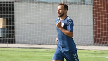 Aitor García, jugador del Rayo Majadahonda.