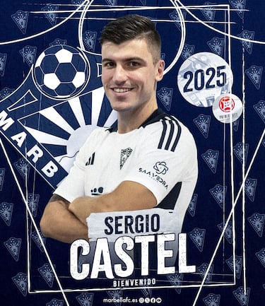 El Marbella rescinde a Sergio Castel