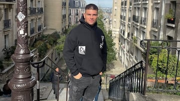 “Sentí tristeza porque me voy de Chile, de mi casa, pero mi familia sabe que estoy cumpliendo un sueño en mi carrera”