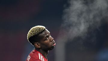 Soccer Football - Carabao Cup - Semi Final - Manchester United v Manchester City - Old Trafford, Manchester, Britain - January 6, 2021 Manchester United's Paul Pogba Pool via REUTERS/Peter Powell EDITORIAL USE ONLY. No use with unauthorized audio, vi