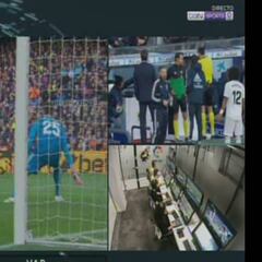 El VAR entra por primera vez en un Clásico: penalti a Suárez