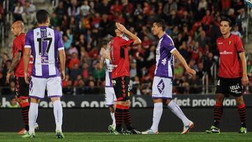 Partido Mallorca-Valladolid, junio de 2013.