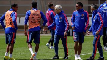 Entrenamiento de la Selección Colombia en Kazán