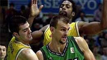 <b>EXPERIENCIA.</B> La veteranía de un jugador como Zan Tabak será importante en los enfrentamientos de semifinales ante el Novo Mesto.