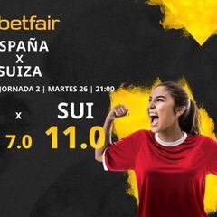 España vs. Suiza: horario, TV, estadísticas, clasificación y pronósticos Nations League femenina