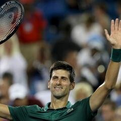Djokovic needs nine match points as Murray crashes out
