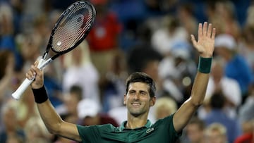 Djokovic needs nine match points as Murray crashes out