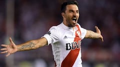 Scocco volvió a entrenarse con normalidad en River
