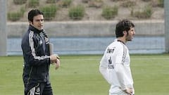 Toril dirigió la sesión y Mourinho le observó