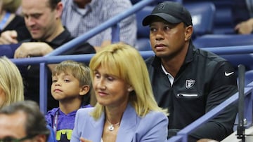 Tiger Woods, en el palco de Rafa Nadal en Nueva York