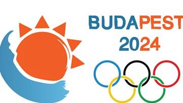El cartel de la candidatura de Budapest para 2024.