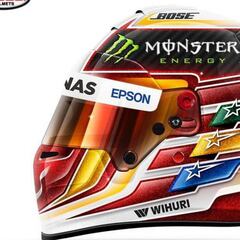 Lewis Hamilton rendirá tributo a su ídolo en el casco de 2017