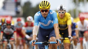 Mikel Landa tiene complicado llegar a tiempo a la Vuelta