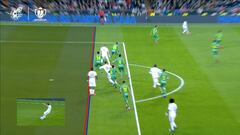 El VAR anula gol a Vinicius sin imagen clara del fuera de juego