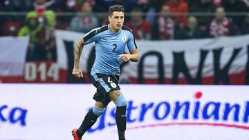 Giménez, con su selección.