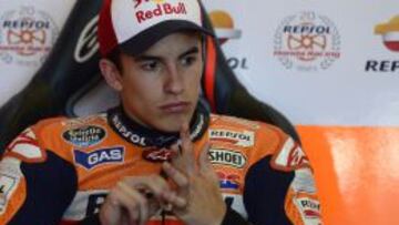 Márquez no pierde la calma.