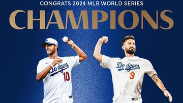 LAFC y LA Galaxy celebran título de los Dodgers en Serie Mundial