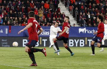 1-3. Lucas Vázquez marca el tercer gol.