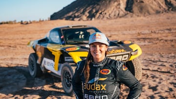 Laia Sanz presenta el proyecto Dakar con Ebro Audax Motorsport.