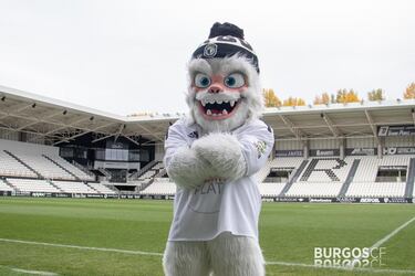 El Burgos estrenar mascota en el partido ante el Ibiza
