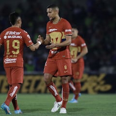 Higor Meritao y Jerónimo Rodríguez serán bajas de Pumas