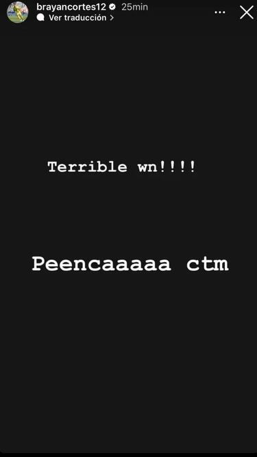 El brutal enojo de Brayan Cortés en la final del ascenso: “Terrible w...”