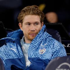 De Bruyne no jugó por problemas estomacales