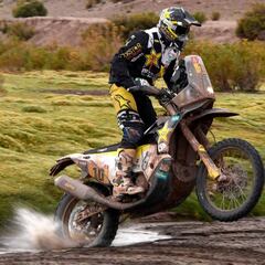 Quintanilla arriba segundo en motos en la etapa 10 del Dakar