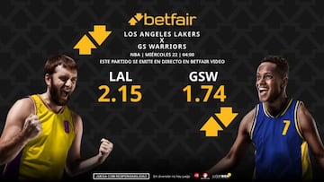 Los Angeles Lakers vs. Golden State Warriors: horario, dónde ver, estadísticas y pronósticos