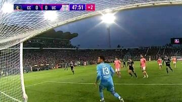 El minuto donde estalló el Monumental: ¿entró la pelota? ¿fue penal?