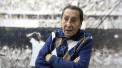 Alcides Ghiggia, campe&oacute;n Mundial con Uruguay en 1950. 