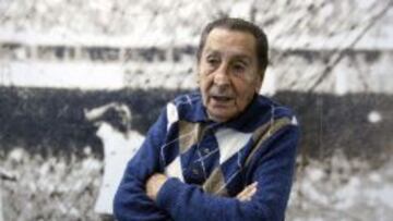 Alcides Ghiggia, campe&oacute;n Mundial con Uruguay en 1950. 