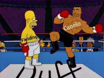 Los memes del Canelo que duran más que Rocky Fielding