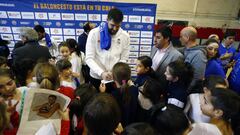 22/01/19 COLEGIO ALAMEDA DE OSUNA PRESENTACION DE LA COPA COLEGIAL 2019 CON FELIPE REYES Y FACUNDO CAMPAZZO