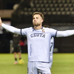 El Ceuta frena al Almería en el partido más largo del año