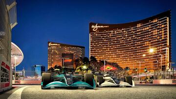 Recrean el GP de Las Vegas de Fórmula 1 en un popular simulador