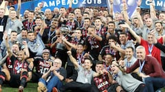 Atl&eacute;tico Paranaense campe&oacute;n de la Copa Sudamericana 2018.