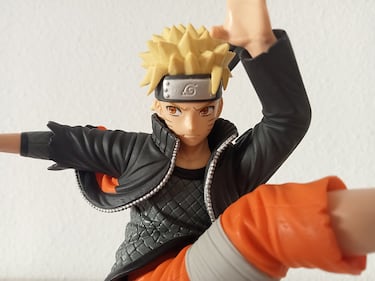 Naruto contra Sasuke con Sello Maldito Fase II en dos vibrantes figuras Banpresto