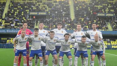 Once del Real Zaragoza en Villarreal.