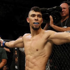 Johnny Walker: el peleador que se llama como un whisky y se lesionó en una celebración