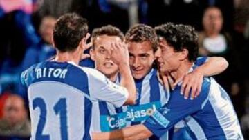 <b>UN FILÓN. </b>Ruben está demostrando desde su llegada a Huelva que tiene un gran olfato de gol.