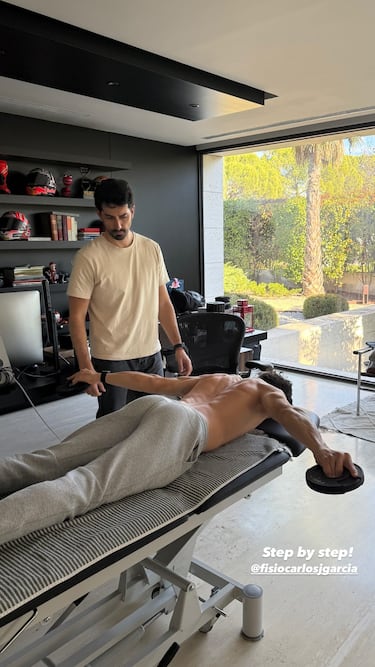 Los deportistas y famosos en Instagram