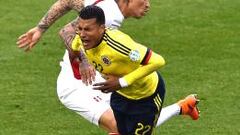 Jeison Murillo, el más destacado ante los peruanos