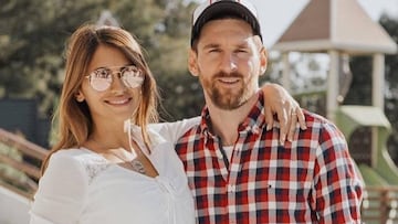 Messi y Antonella