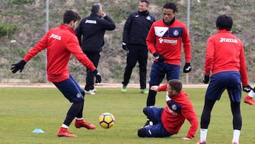 Rémy, reciente fichaje del Getafe, podría debutar hoy con sus nuevo equipo.