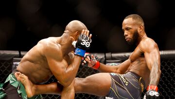 Leon Edwards retiene su título ante Kamaru Usman en el UFC 286.