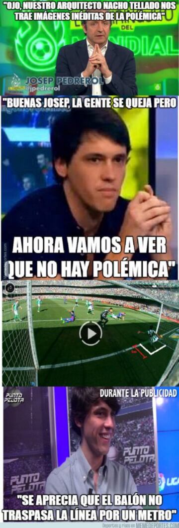 Los memes más divertidos del Betis y Barcelona